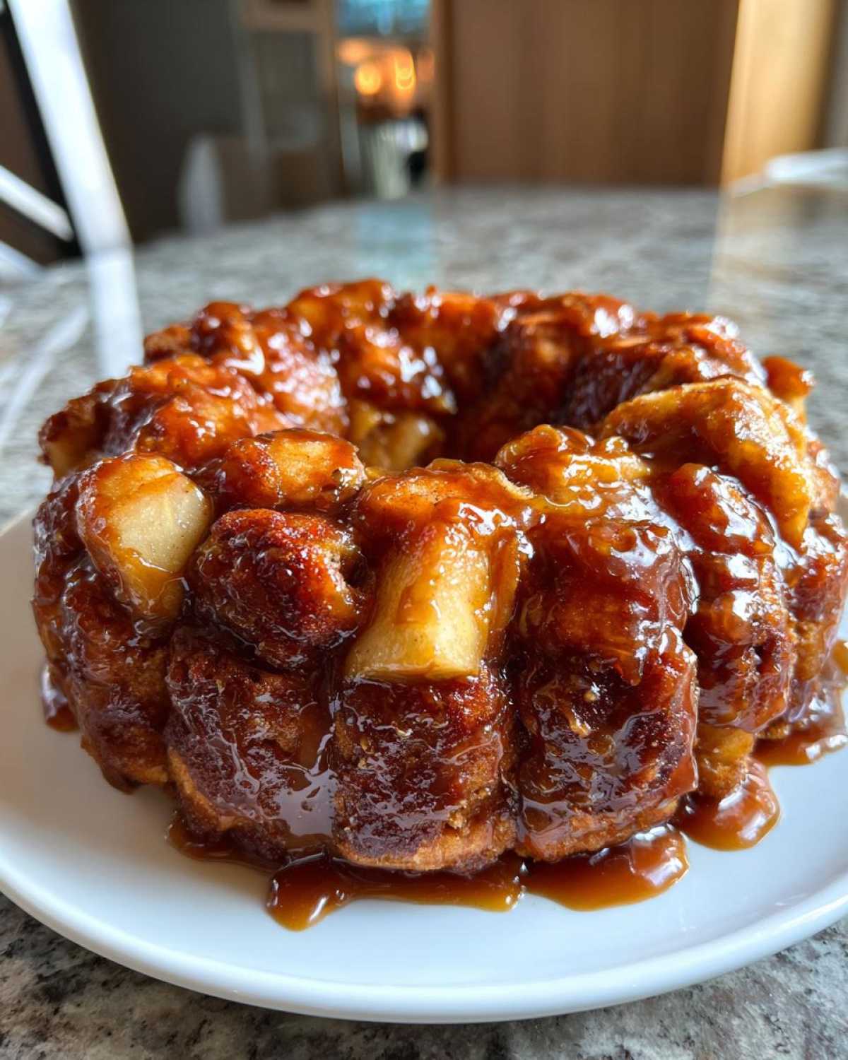 Caramel Apple Monkey Bread - detail 3