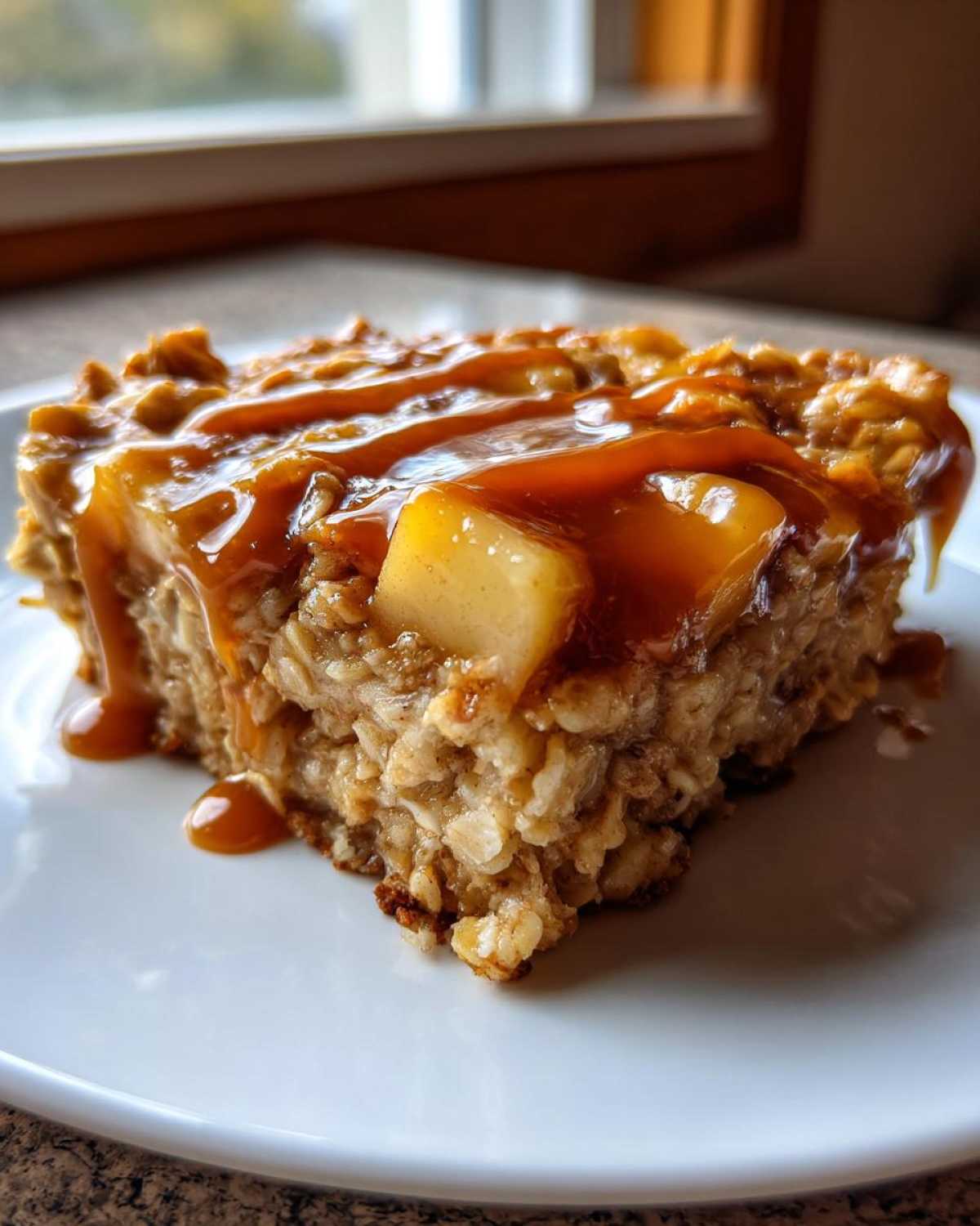 Caramel Apple Oatmeal Bake - detail 1