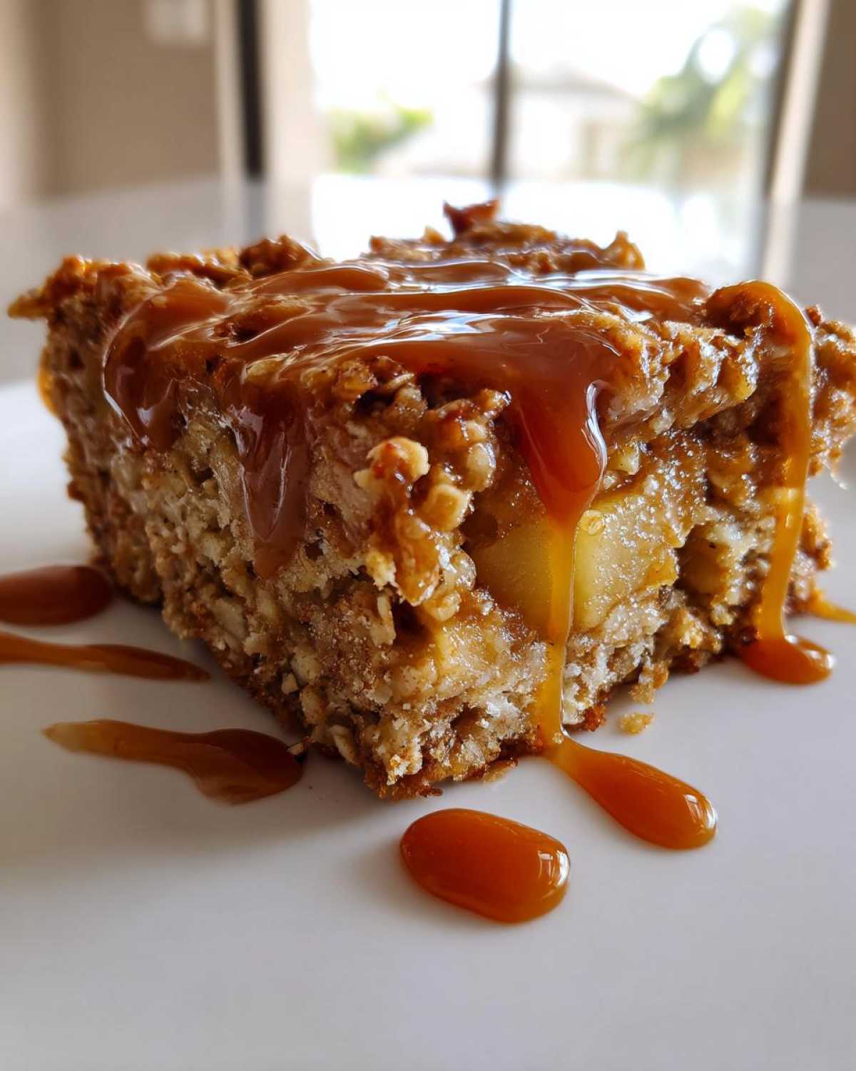 Caramel Apple Oatmeal Bake - detail 3