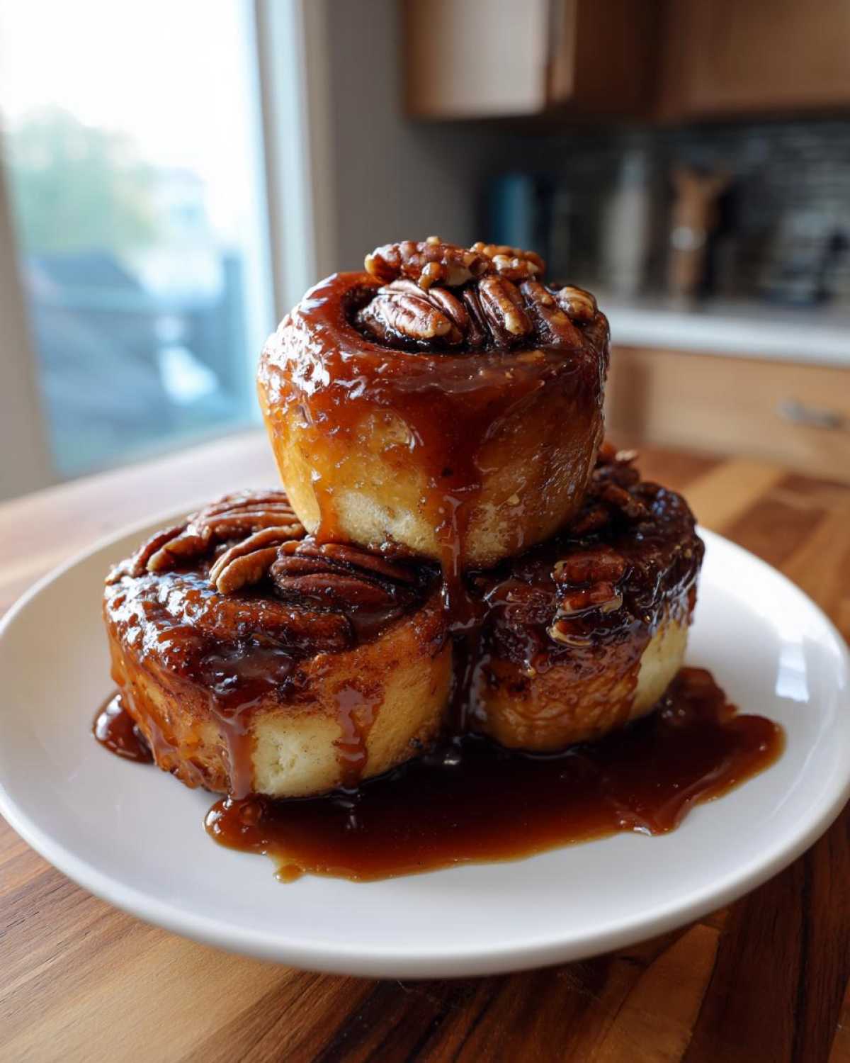 Caramel Pecan Sticky Buns - detail 1