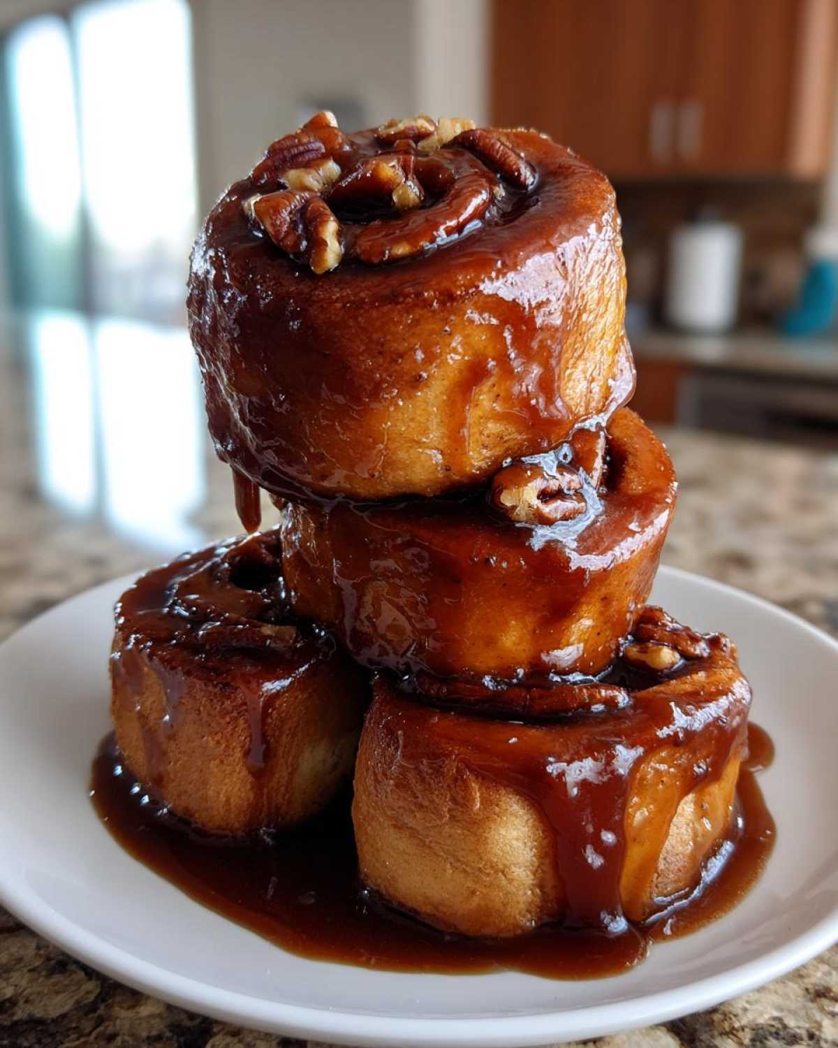 Caramel Pecan Sticky Buns - detail 4
