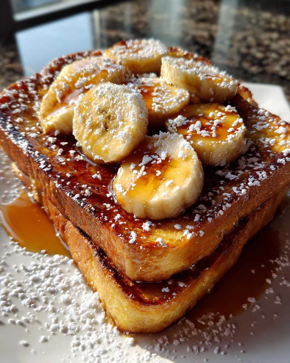 Caramelized Banana French Toast - detail 1