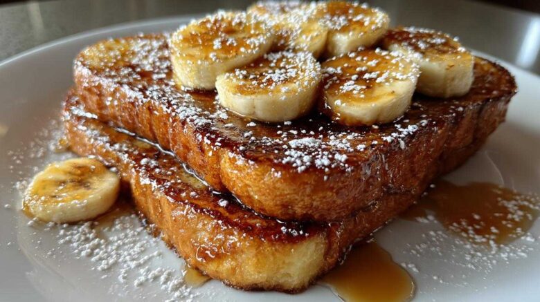 Caramelized Banana French Toast