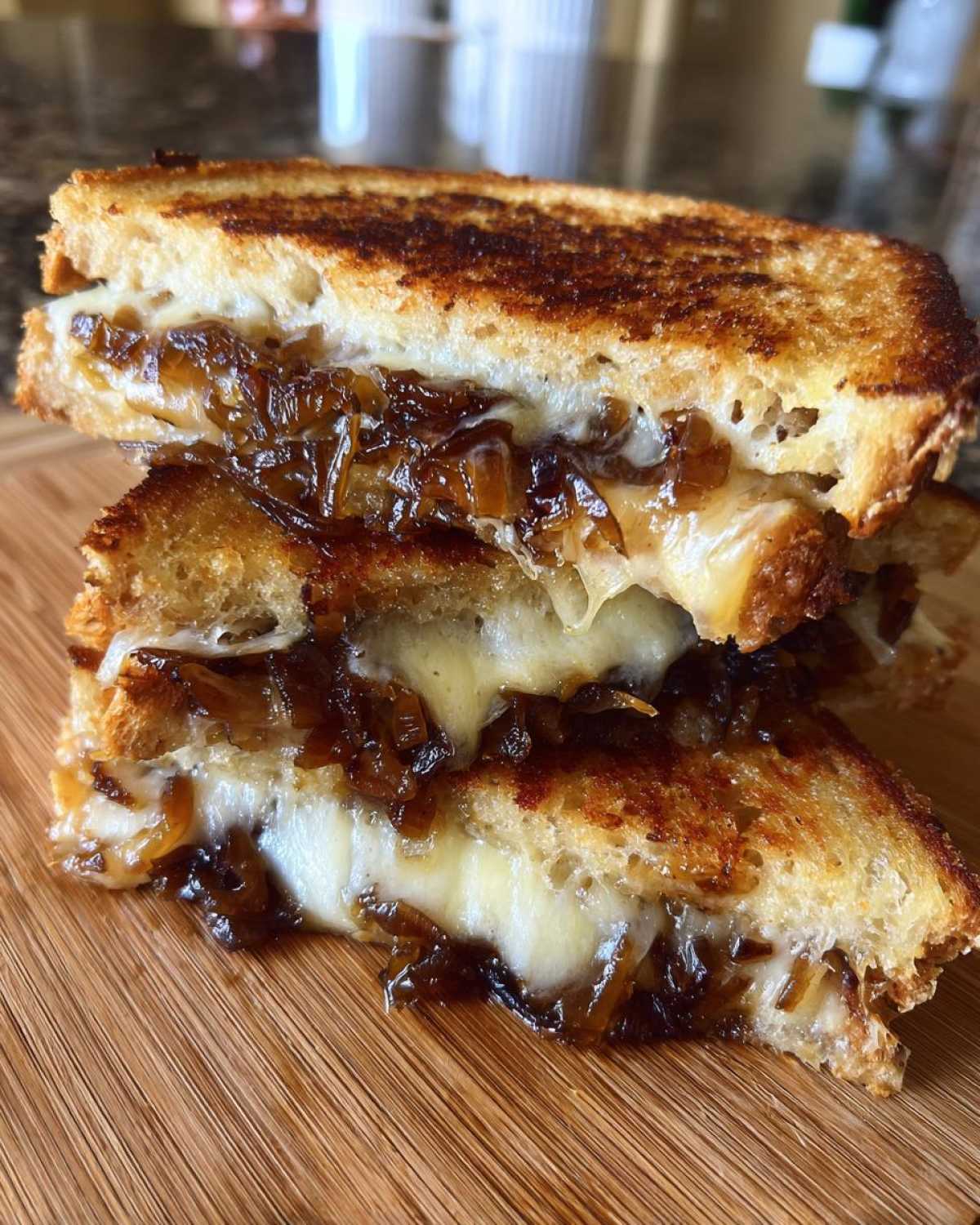 Caramelized Onion Grilled Cheese - detail 1