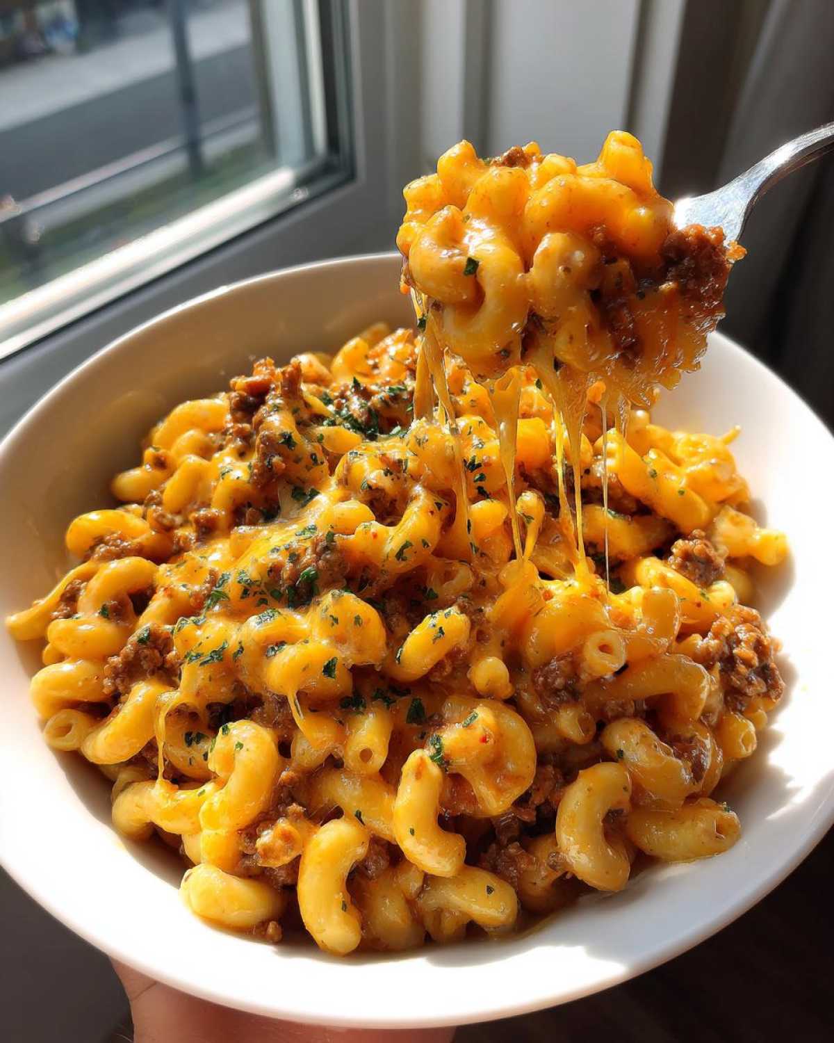 Cheeseburger Pasta Skillet - detail 2