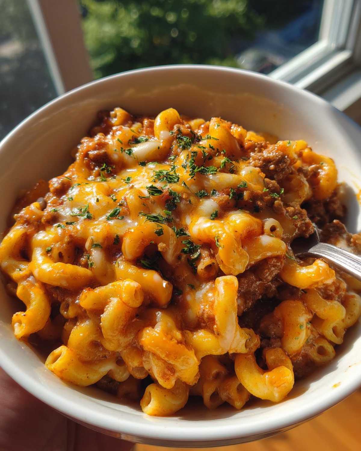 Cheeseburger Pasta Skillet - detail 3
