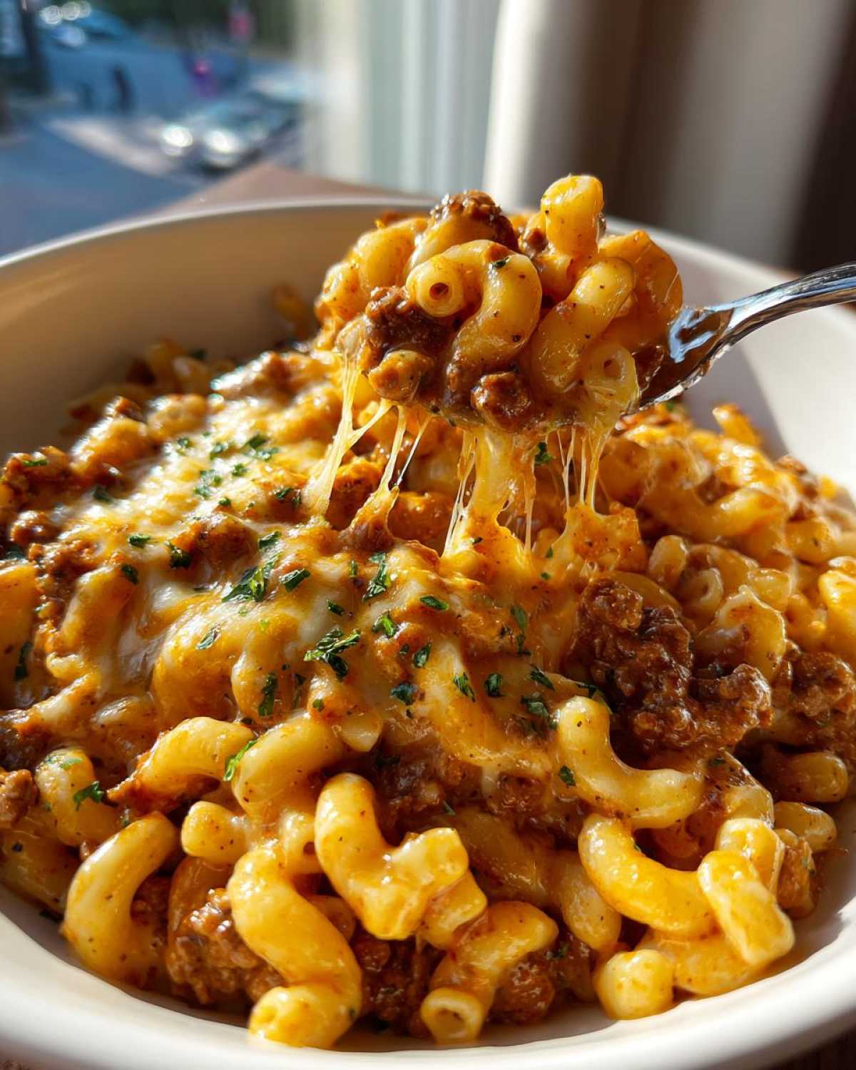 Cheeseburger Pasta Skillet - detail 4