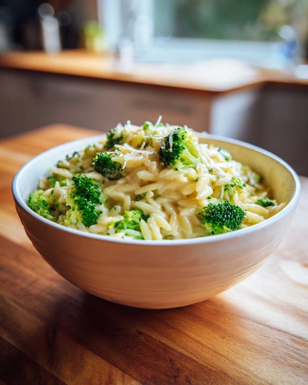 Cheesy Broccoli Orzo - detail 1