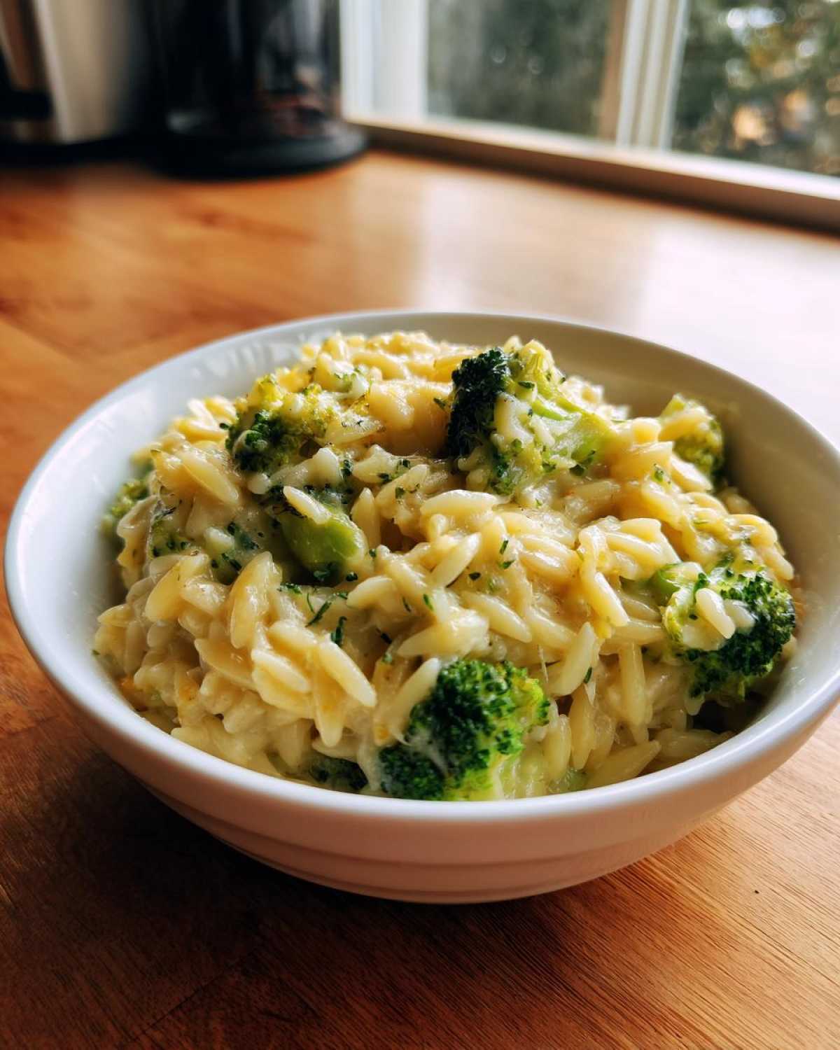 Cheesy Broccoli Orzo - detail 2