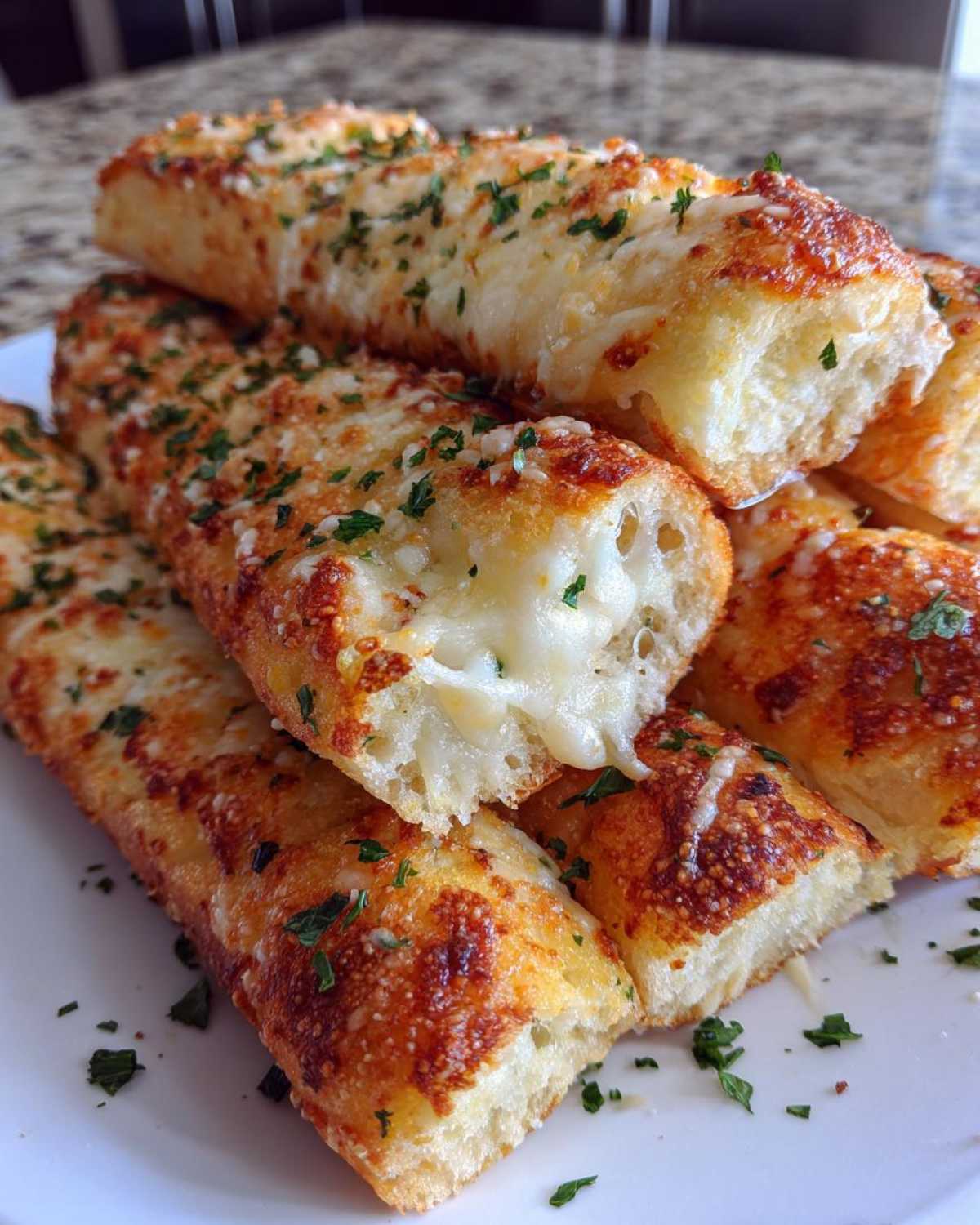 Cheesy Garlic Breadsticks - detail 1