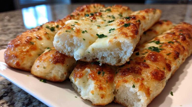 Cheesy Garlic Breadsticks