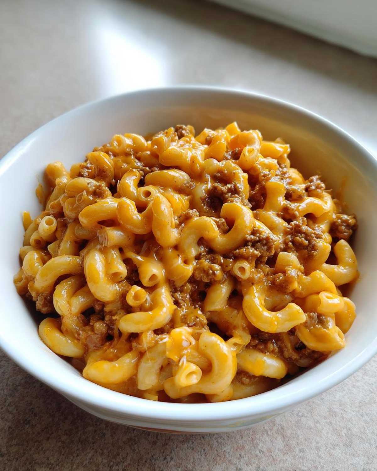 Cheesy Taco Pasta - detail 4