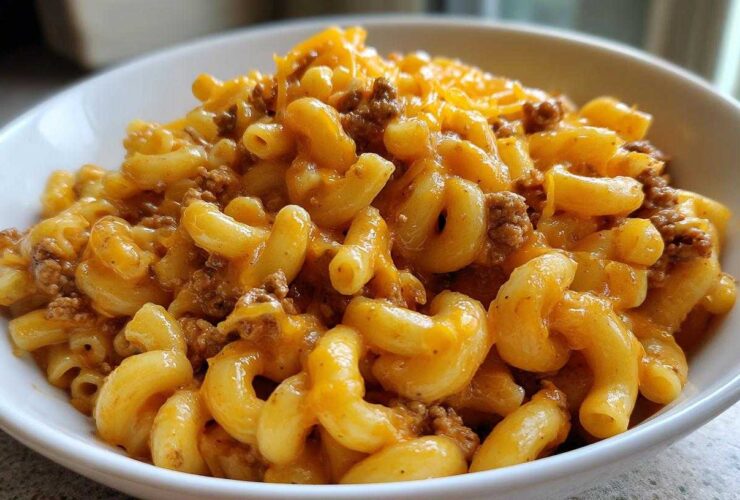 Cheesy Taco Pasta