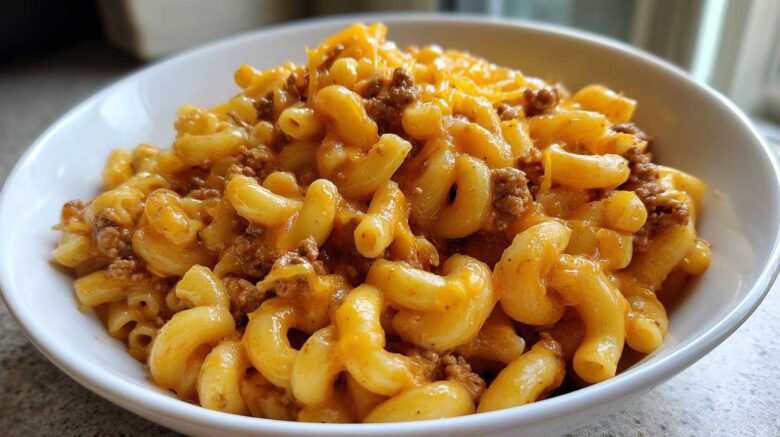 Cheesy Taco Pasta
