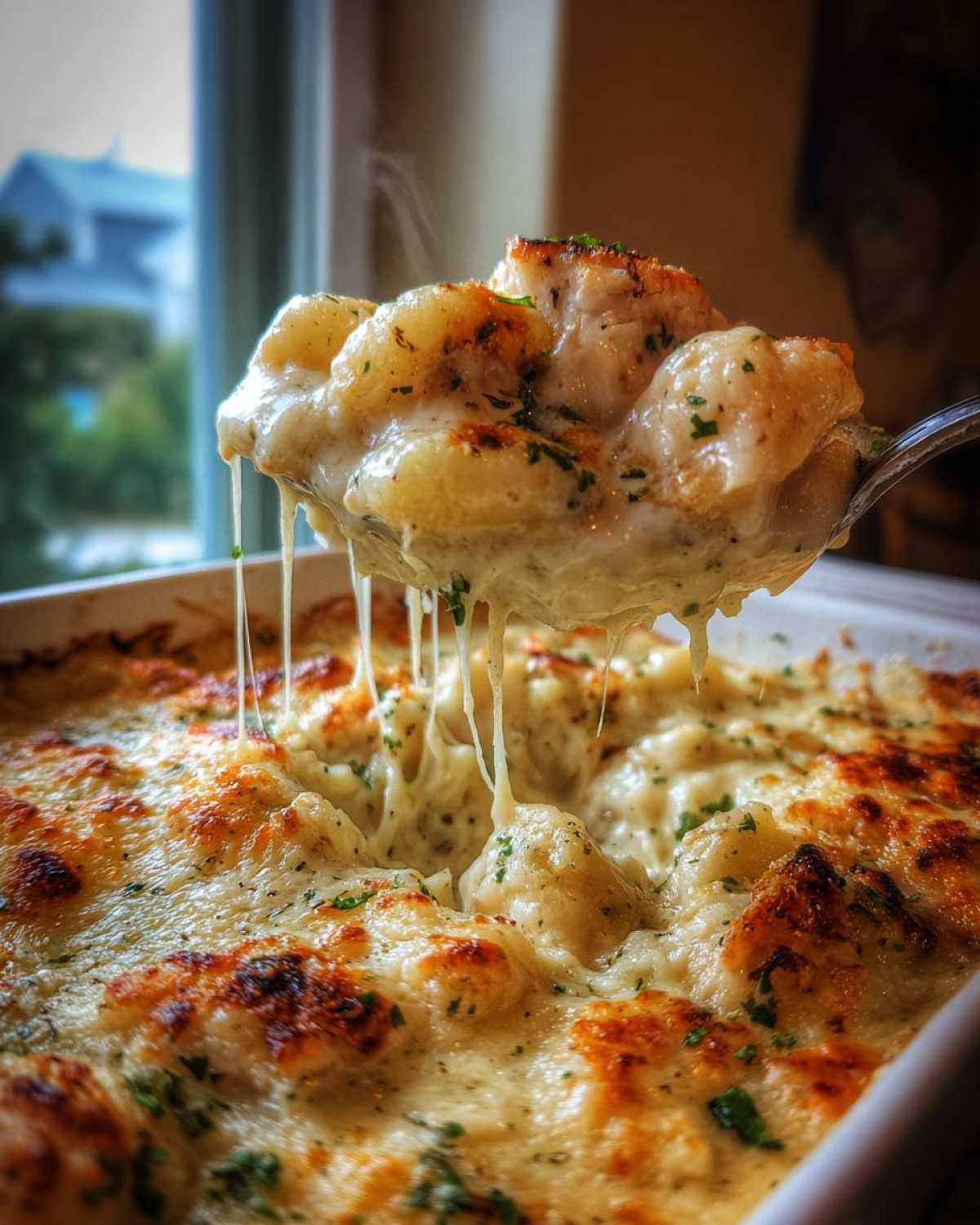 Chicken Alfredo Gnocchi Bake - detail 2