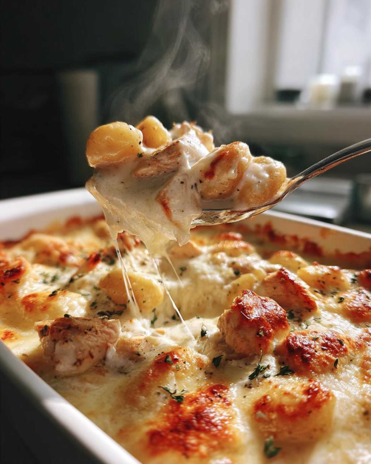 Chicken Alfredo Gnocchi Bake - detail 4