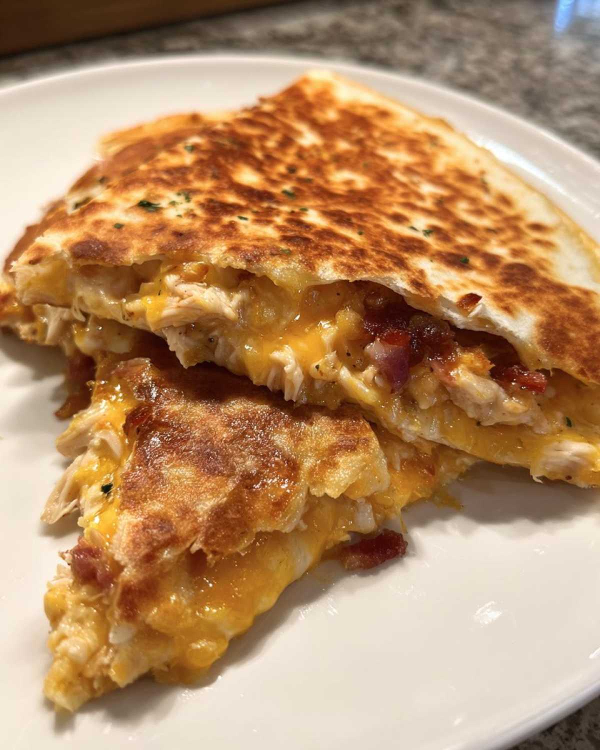 Chicken Bacon Ranch Quesadillas - detail 1