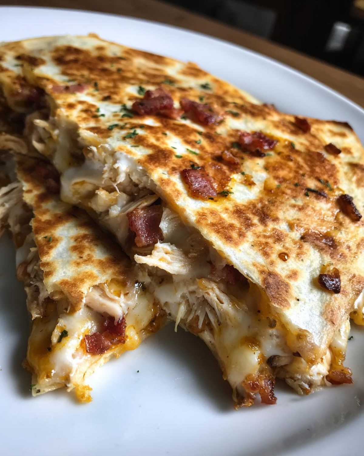 Chicken Bacon Ranch Quesadillas - detail 4