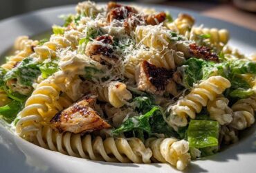 Chicken Caesar Pasta Salad