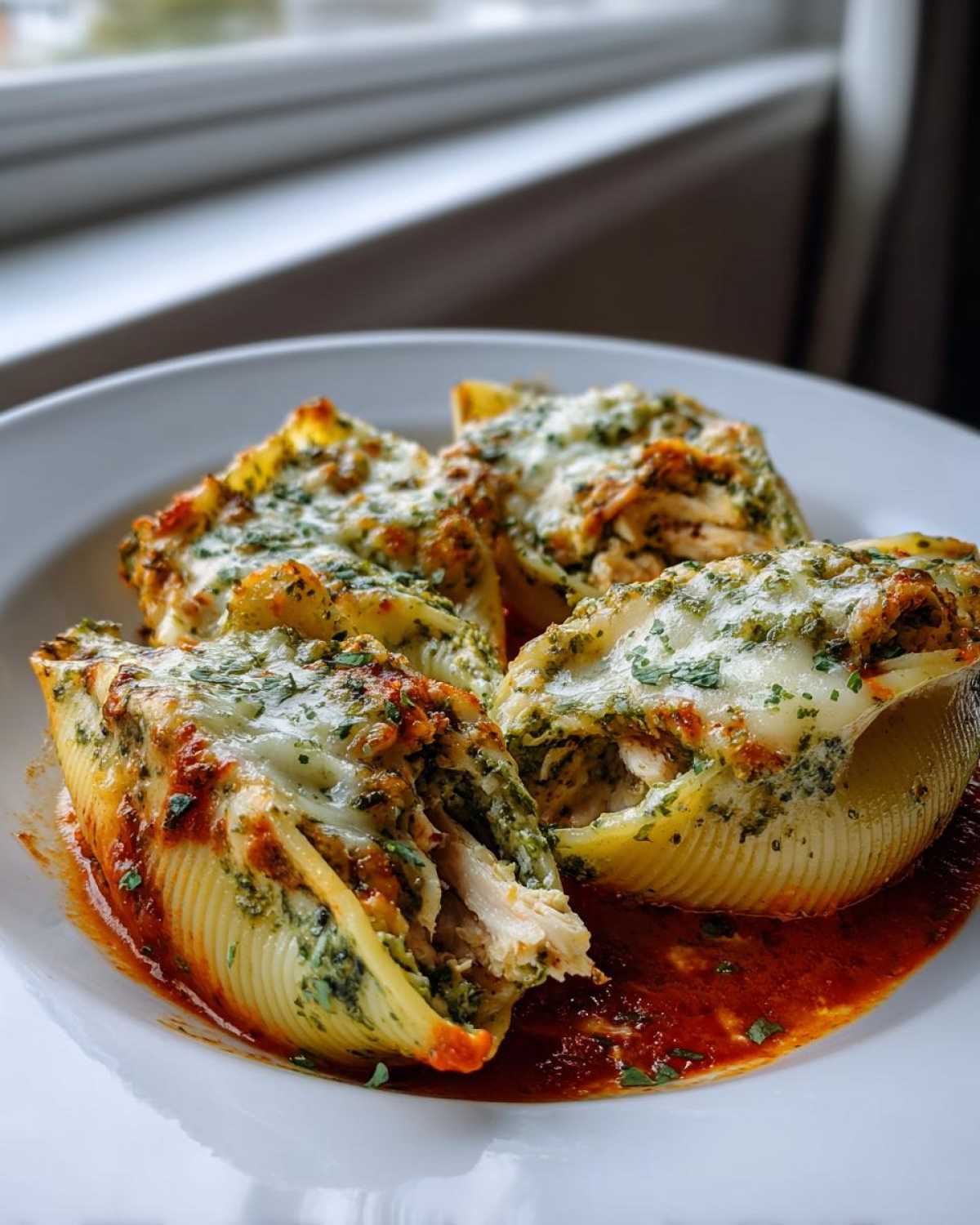 Chicken Pesto Stuffed Shells - detail 3