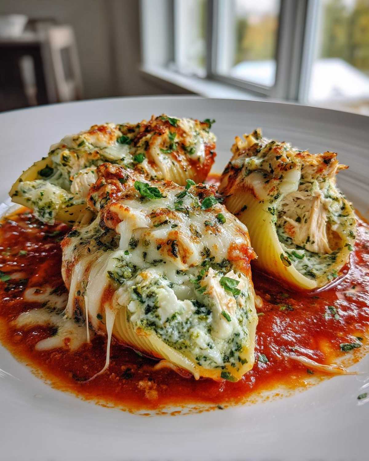 Chicken Pesto Stuffed Shells - detail 4