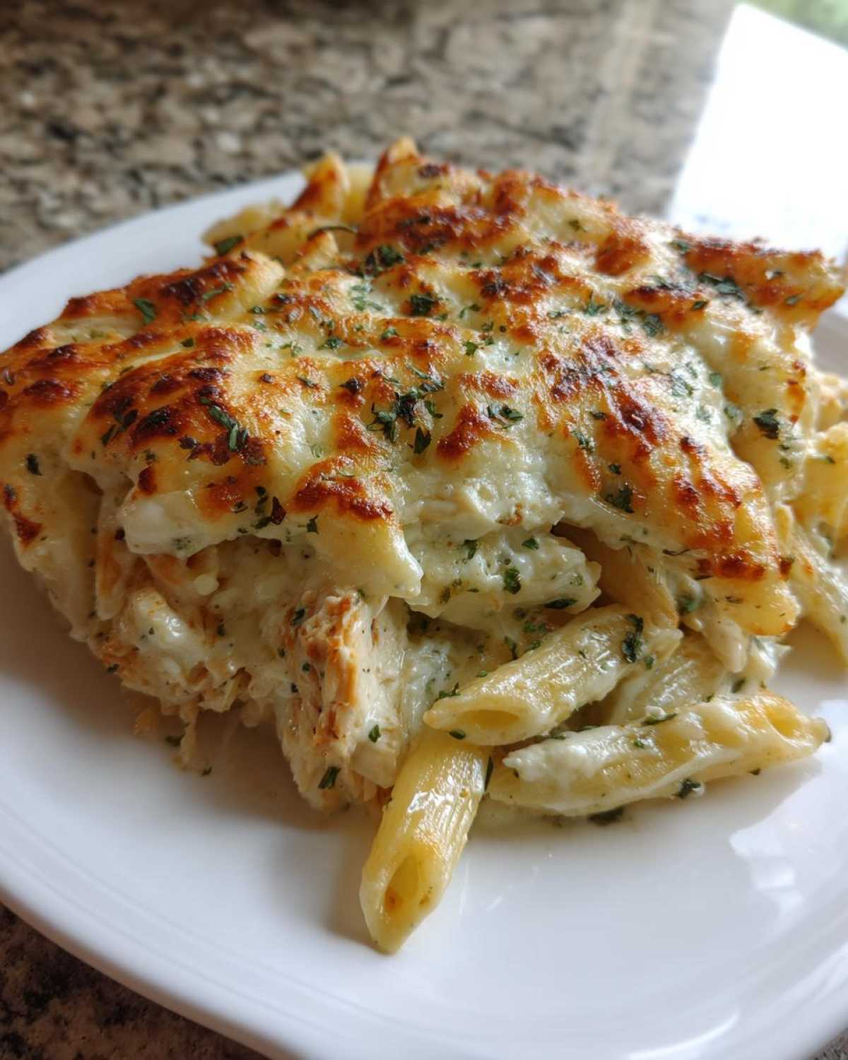 Chicken Ranch Pasta Bake - detail 4