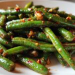 Chili Garlic Green Beans