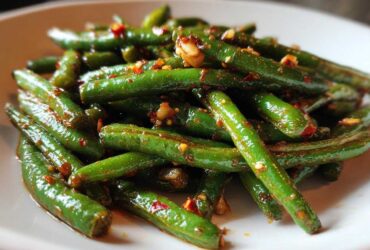 Chili Garlic Green Beans