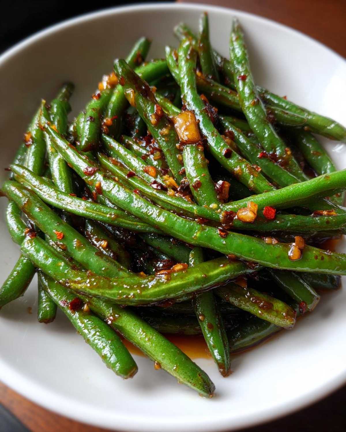 Chili Garlic Green Beans - detail 4