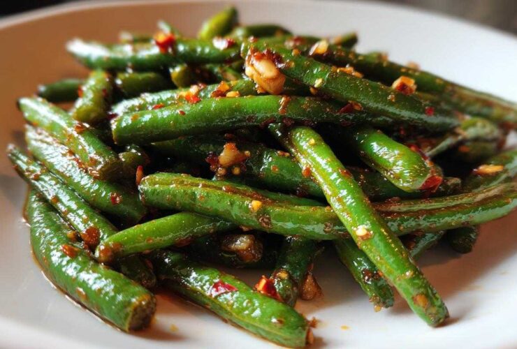Chili Garlic Green Beans