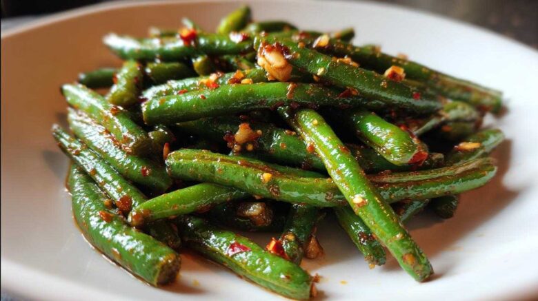 Chili Garlic Green Beans