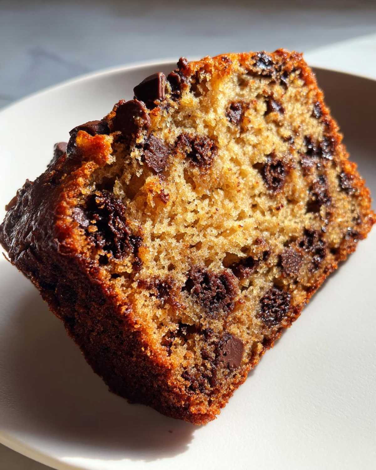 Chocolate Chip Banana Bread That Never Lasts - detail 1