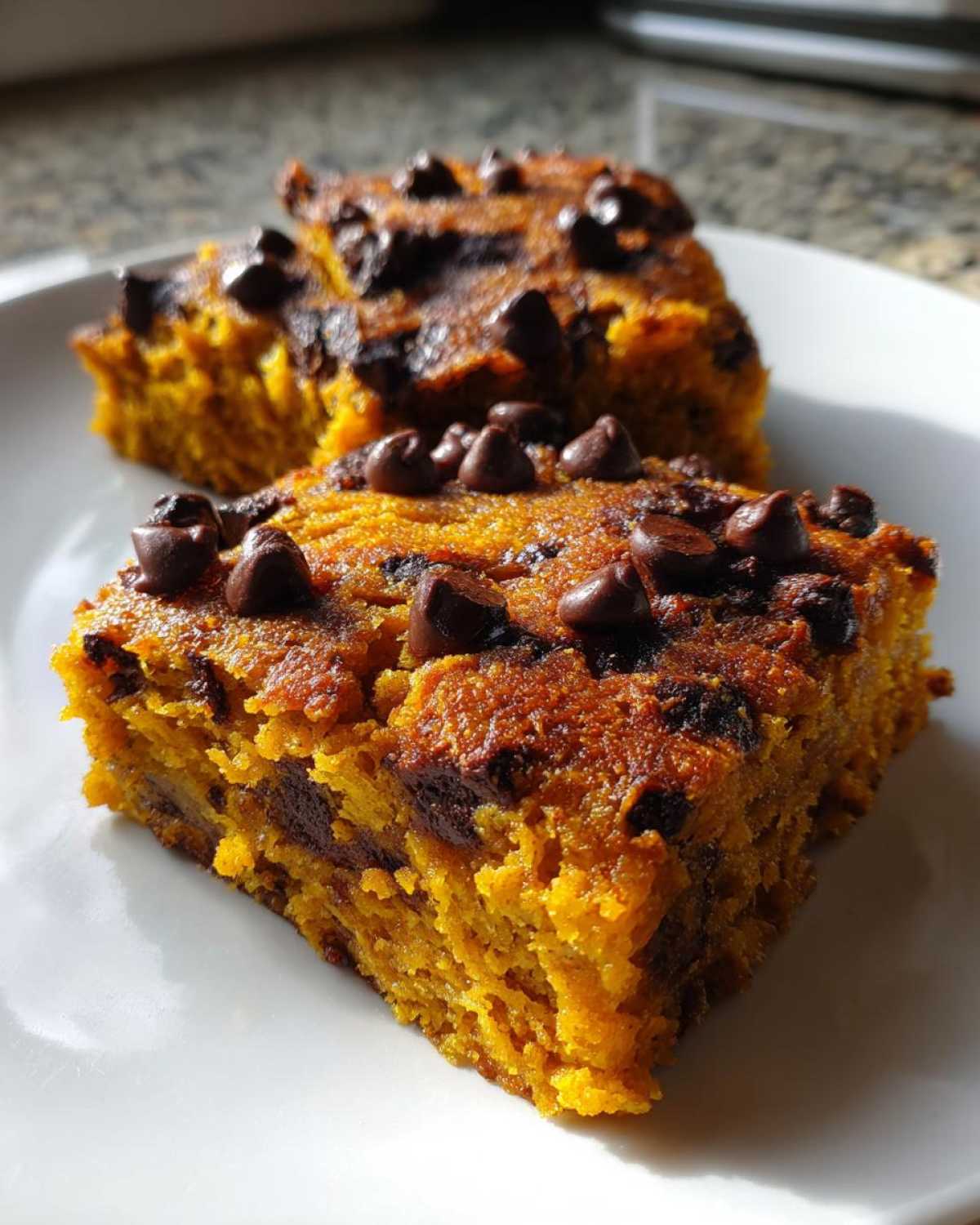 Chocolate Chip Pumpkin Bars - detail 3