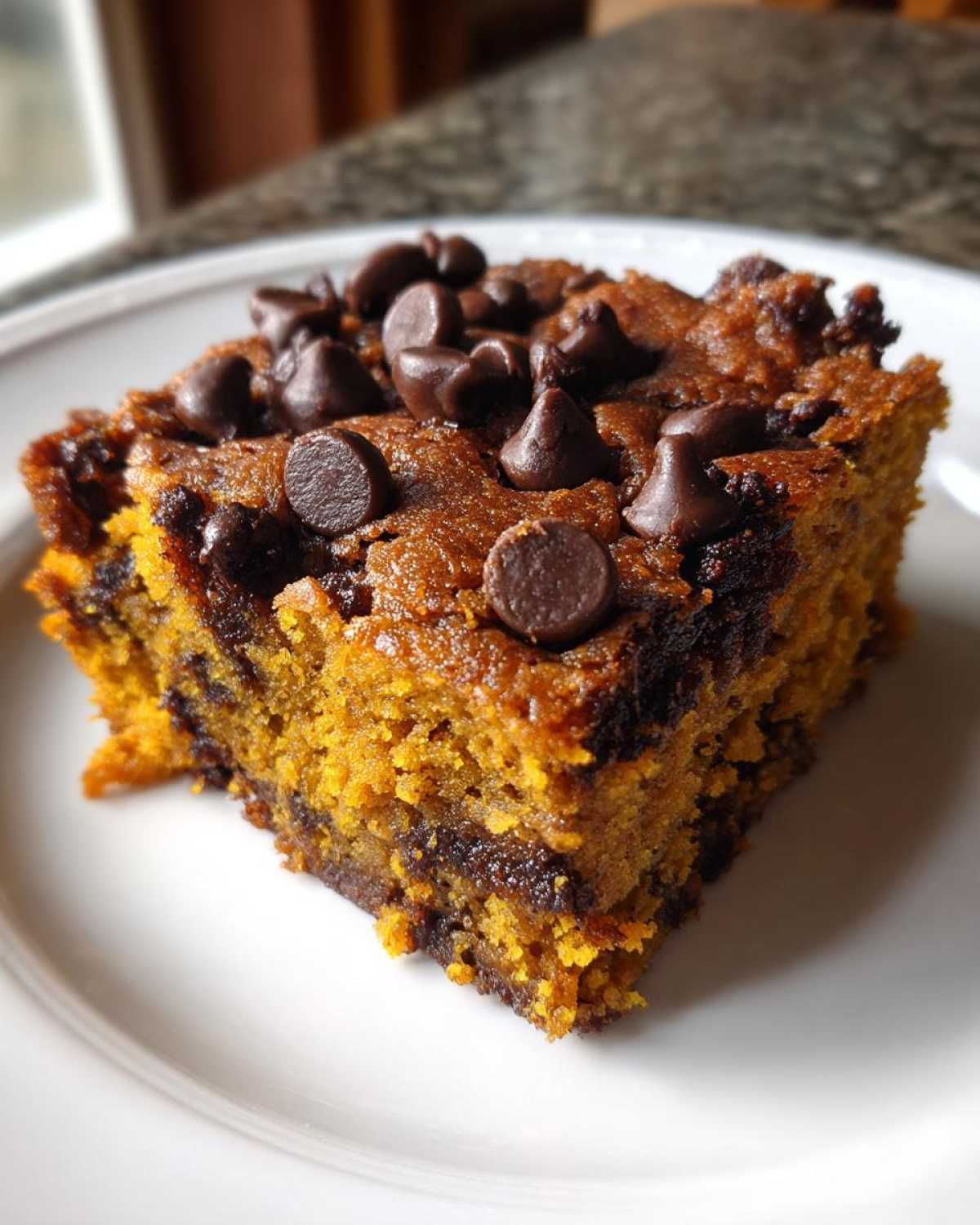 Chocolate Chip Pumpkin Bars - detail 4
