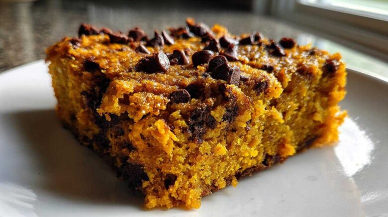 Chocolate Chip Pumpkin Bars