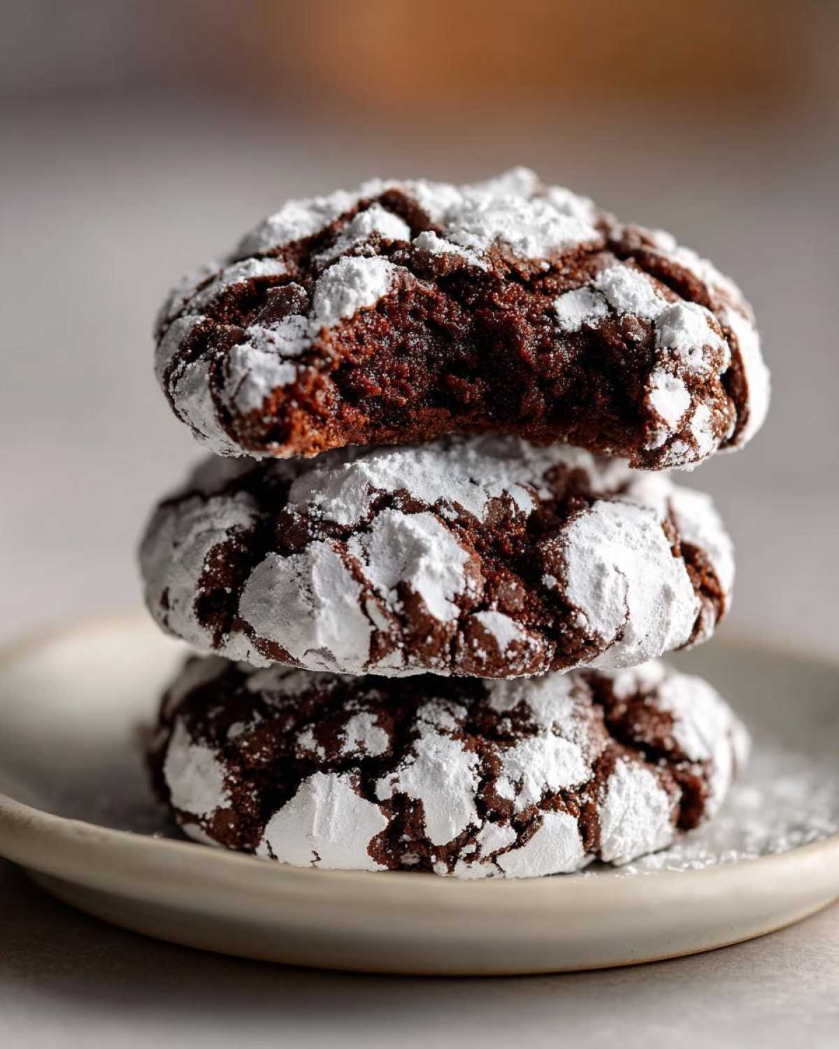 Chocolate Crinkle Cookies Santa Won’t Share - detail 2