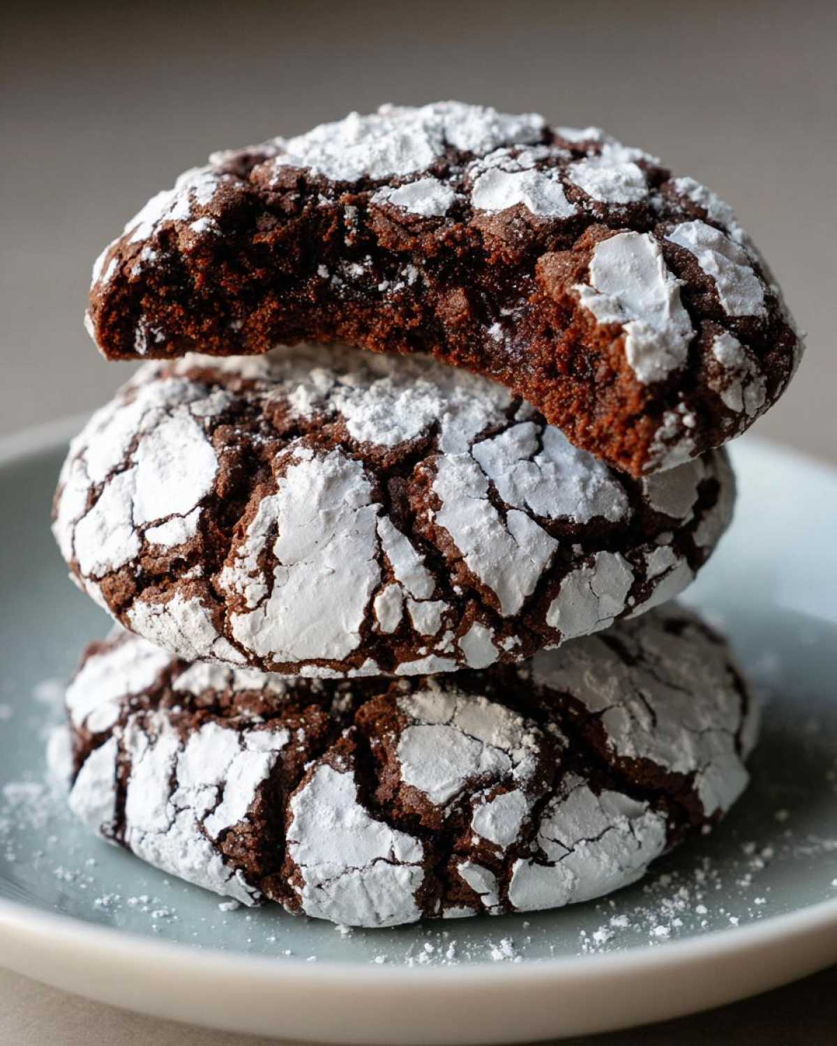 Chocolate Crinkle Cookies Santa Won’t Share - detail 3