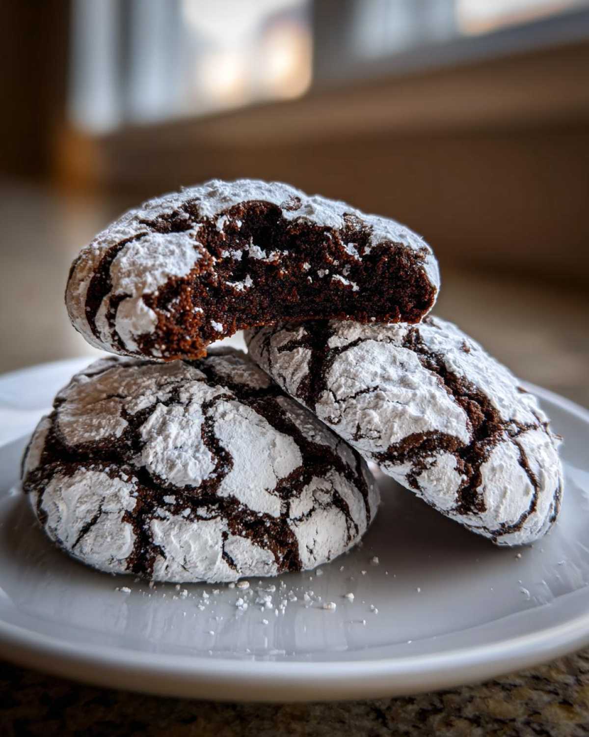 Chocolate Crinkle Cookies Santa Won’t Share - detail 4