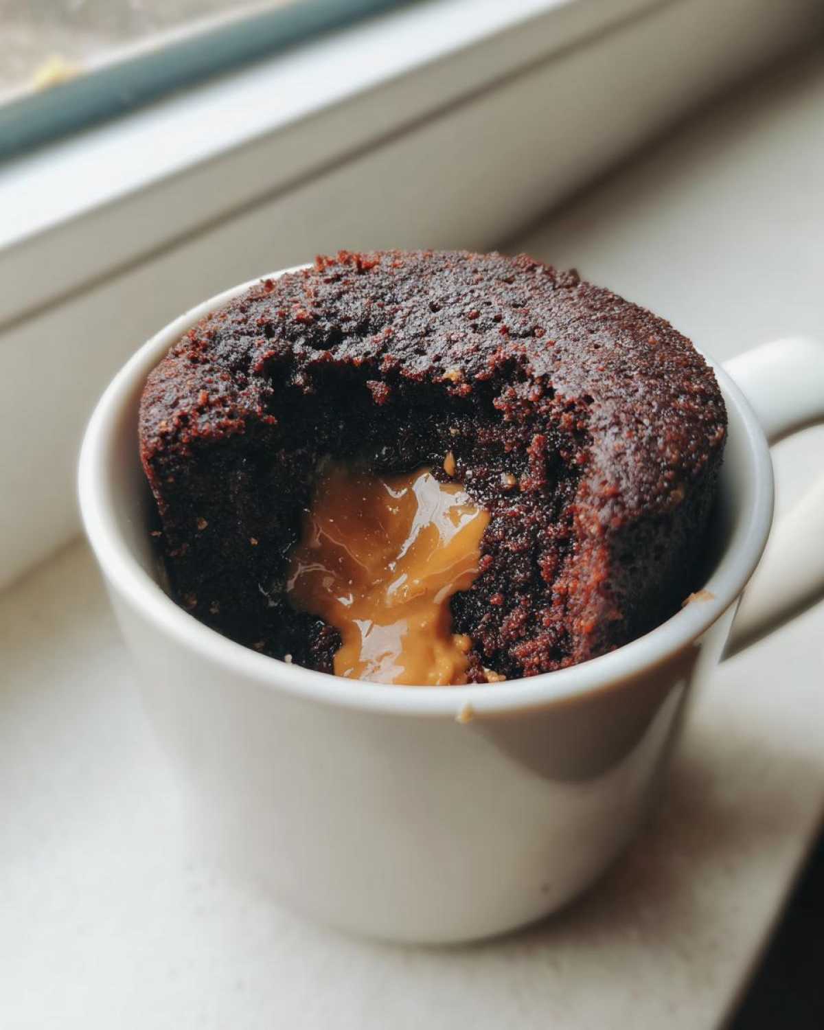 Chocolate Peanut Butter Mug Cake - detail 4
