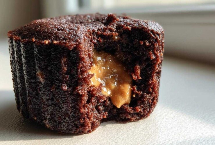 Chocolate Peanut Butter Mug Cake
