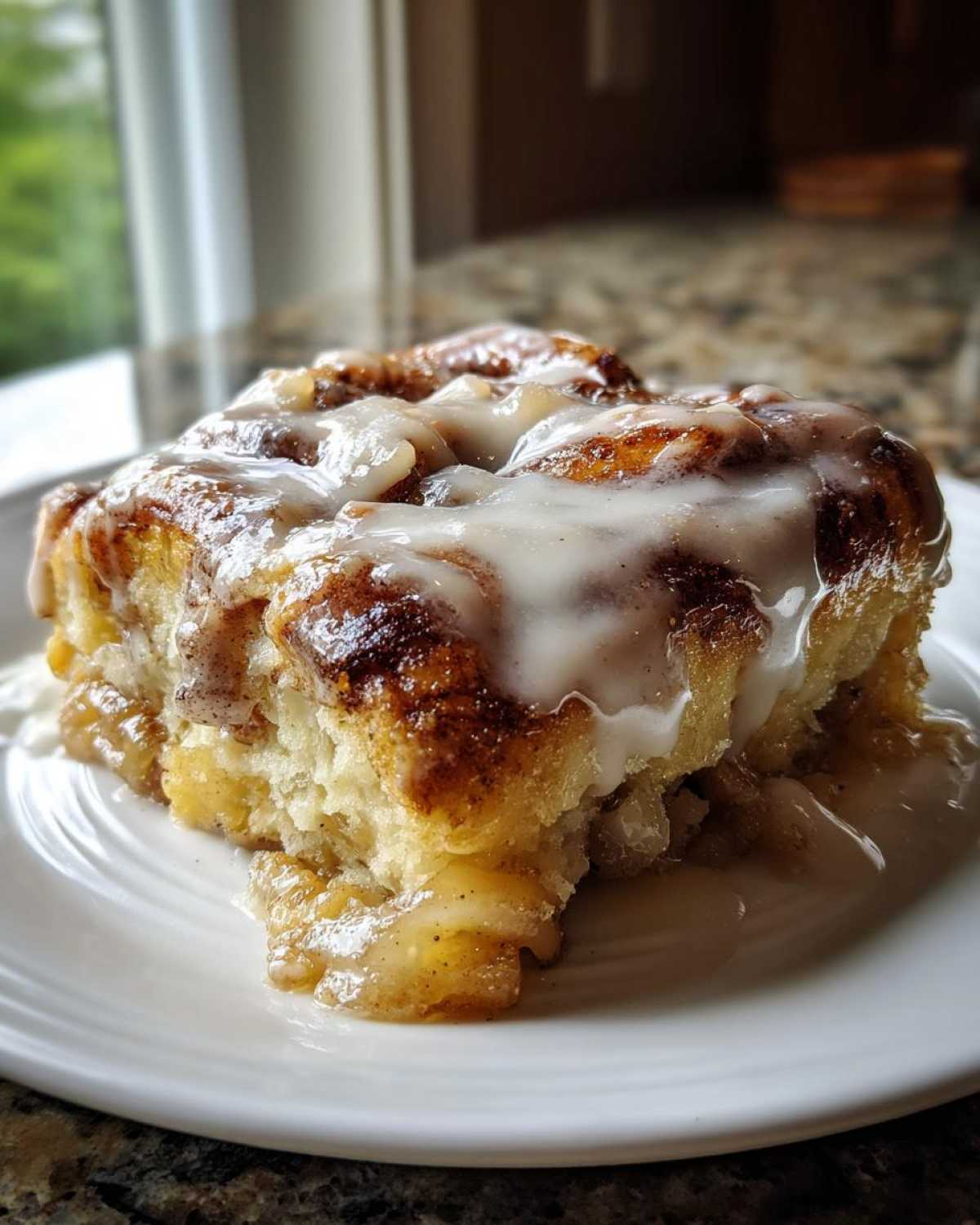 Cinnamon Roll Apple Cobbler - detail 1