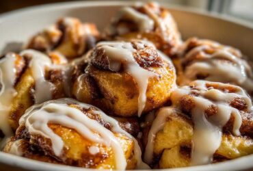 Cinnamon Roll Bites for Lazy Mornings
