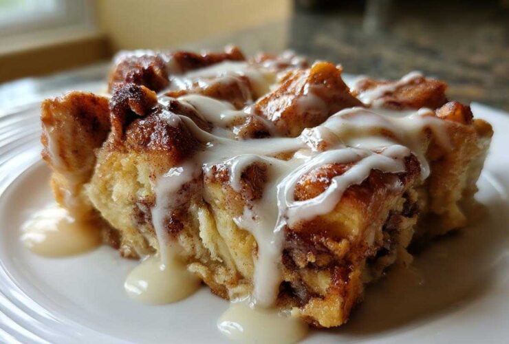 Cinnamon Roll Bread Pudding