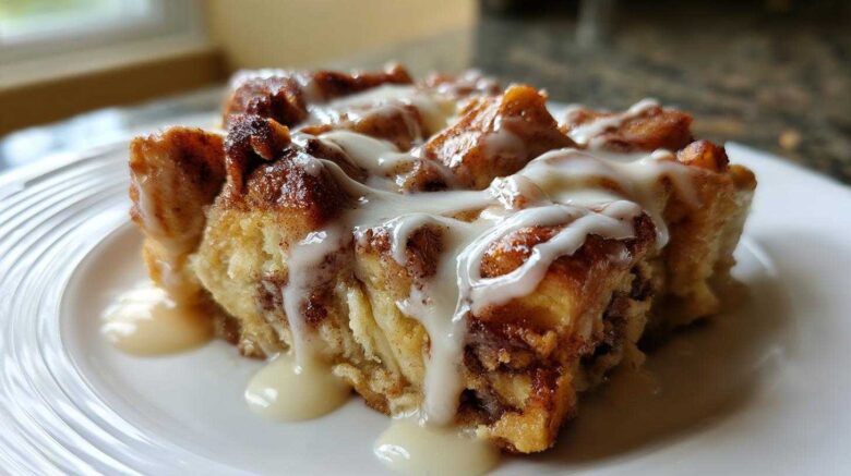 Cinnamon Roll Bread Pudding