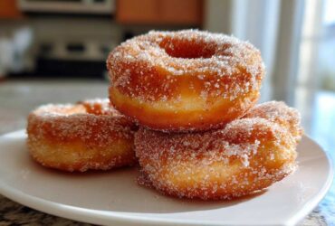 Cinnamon Sugar Air-Fryer Donuts