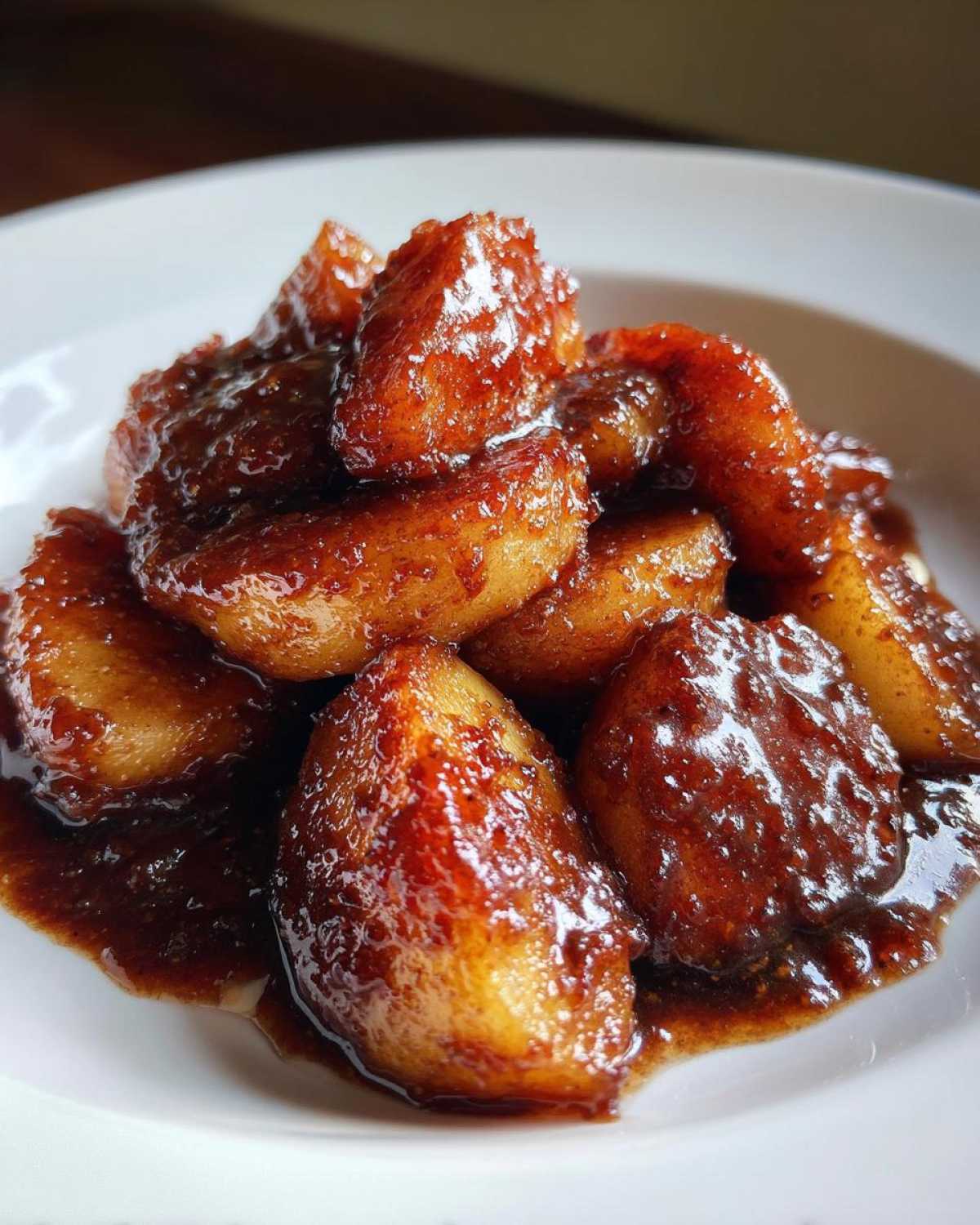 Cinnamon Sugar Fried Apples - detail 1