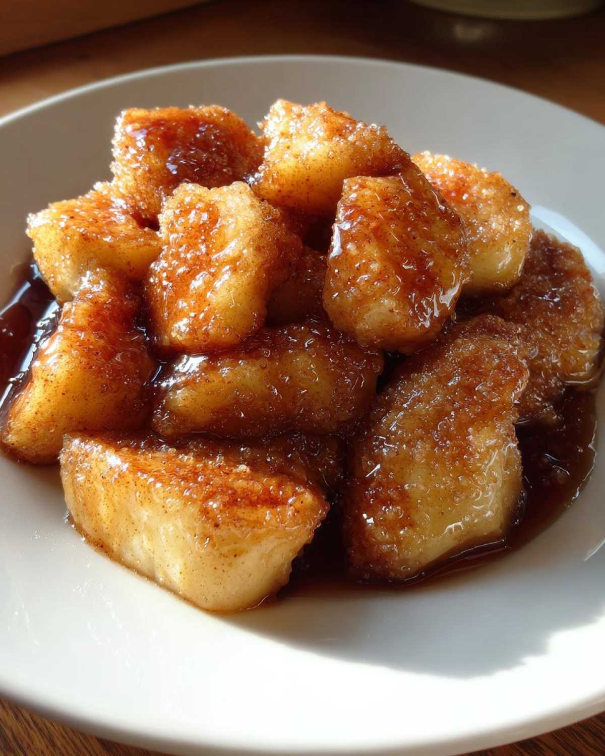 Cinnamon Sugar Fried Apples - detail 3