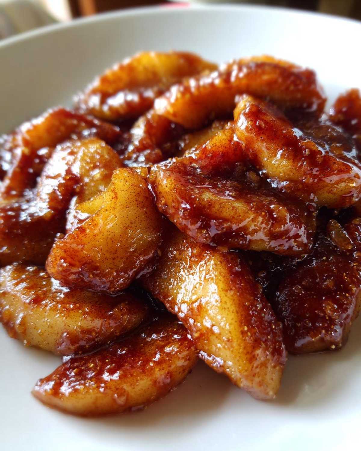 Cinnamon Sugar Fried Apples - detail 4