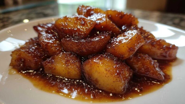Cinnamon Sugar Fried Apples