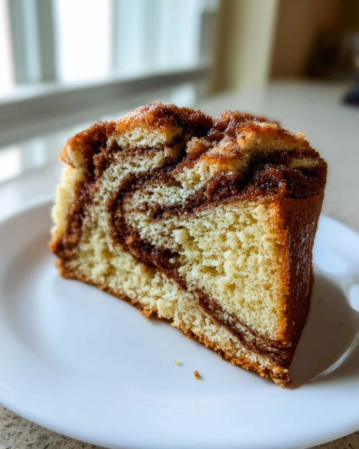 Cinnamon Swirl Coffee Cake - detail 2